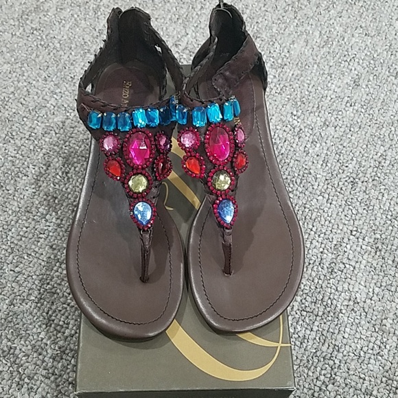 Enzo Angiolini Shoes - Enzo Angiolini Jeweled Sandal